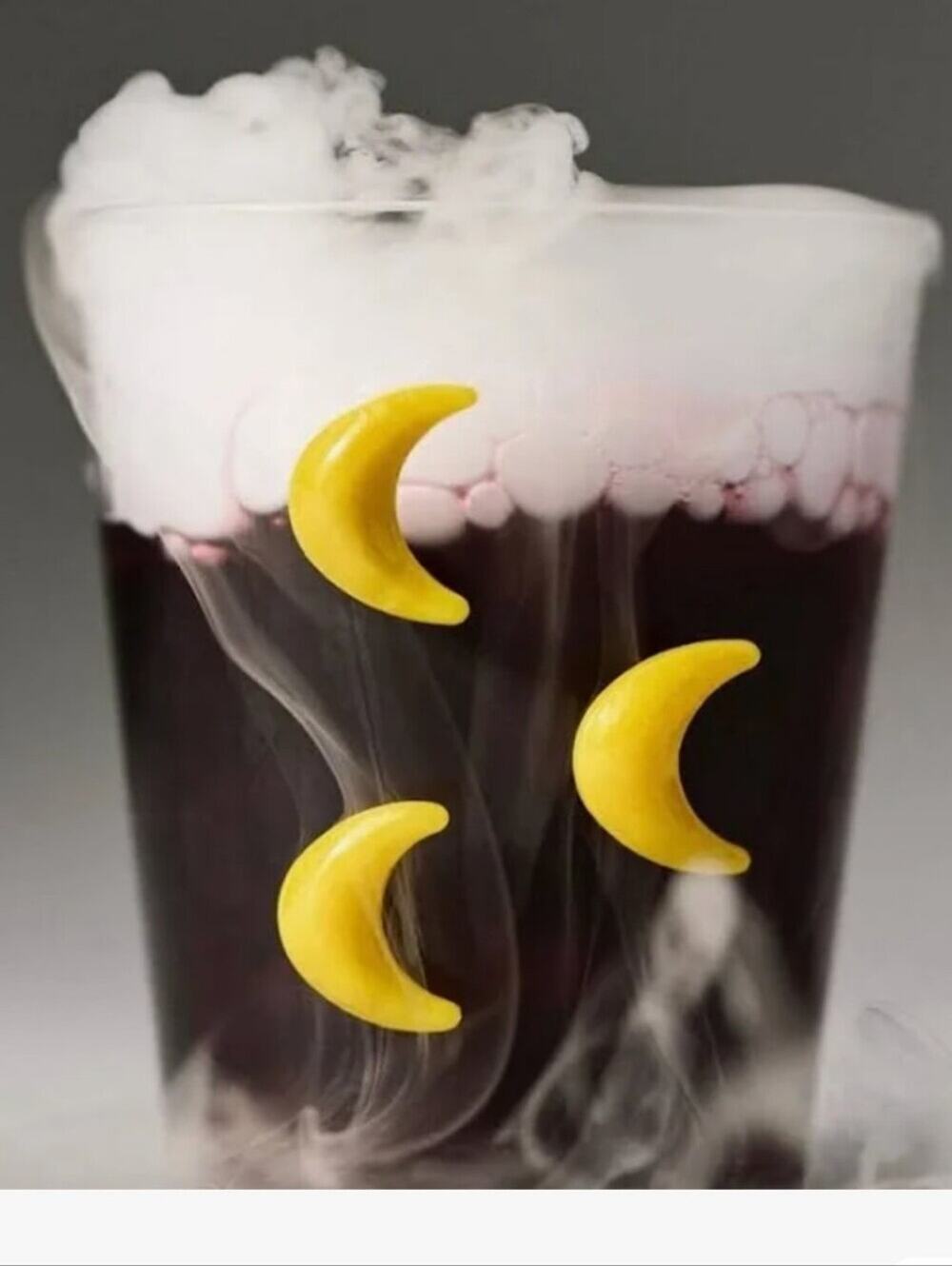 Anthropologie 3D Halloween Icon Juice Glass-Moon - New Home
